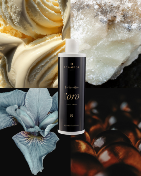LOro wasparfum met warme vanille en amber geur voor luxe geurend textiel