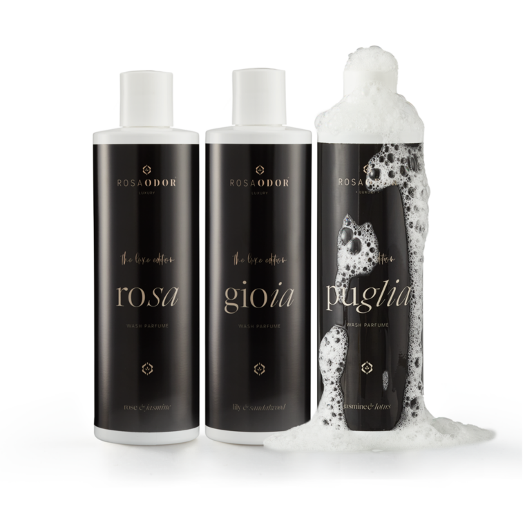Rosaodor 3× Wasparfum voordeelpakket