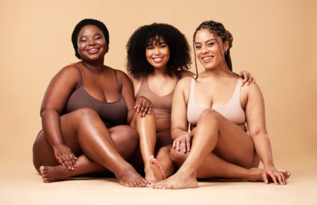 Body,,Skin,And,Portrait,Of,Diversity,Women,Group,Together,For