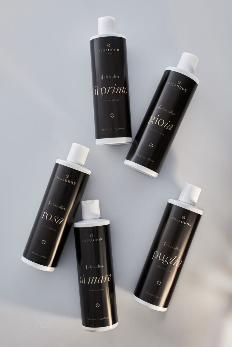 30x more fragrance per drop – Rosaodor Laundry Perfume for intense freshness