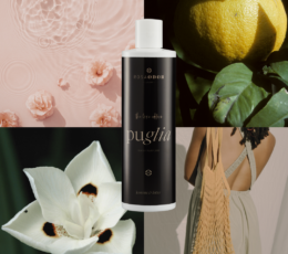 Puglia wasparfum met citroen en bloemige geur voor een frisse luxe was