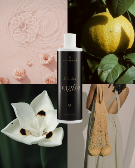 Puglia wasparfum met citroen en bloemige geur voor een frisse luxe was