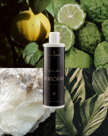 Emozione wasparfum met frisse limoen geur voor heerlijk ruikende kleding en beddengoed