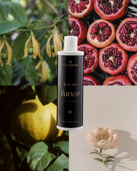 Fuoco wasparfum met granaatappel geur voor een intense luxe geurbeleving