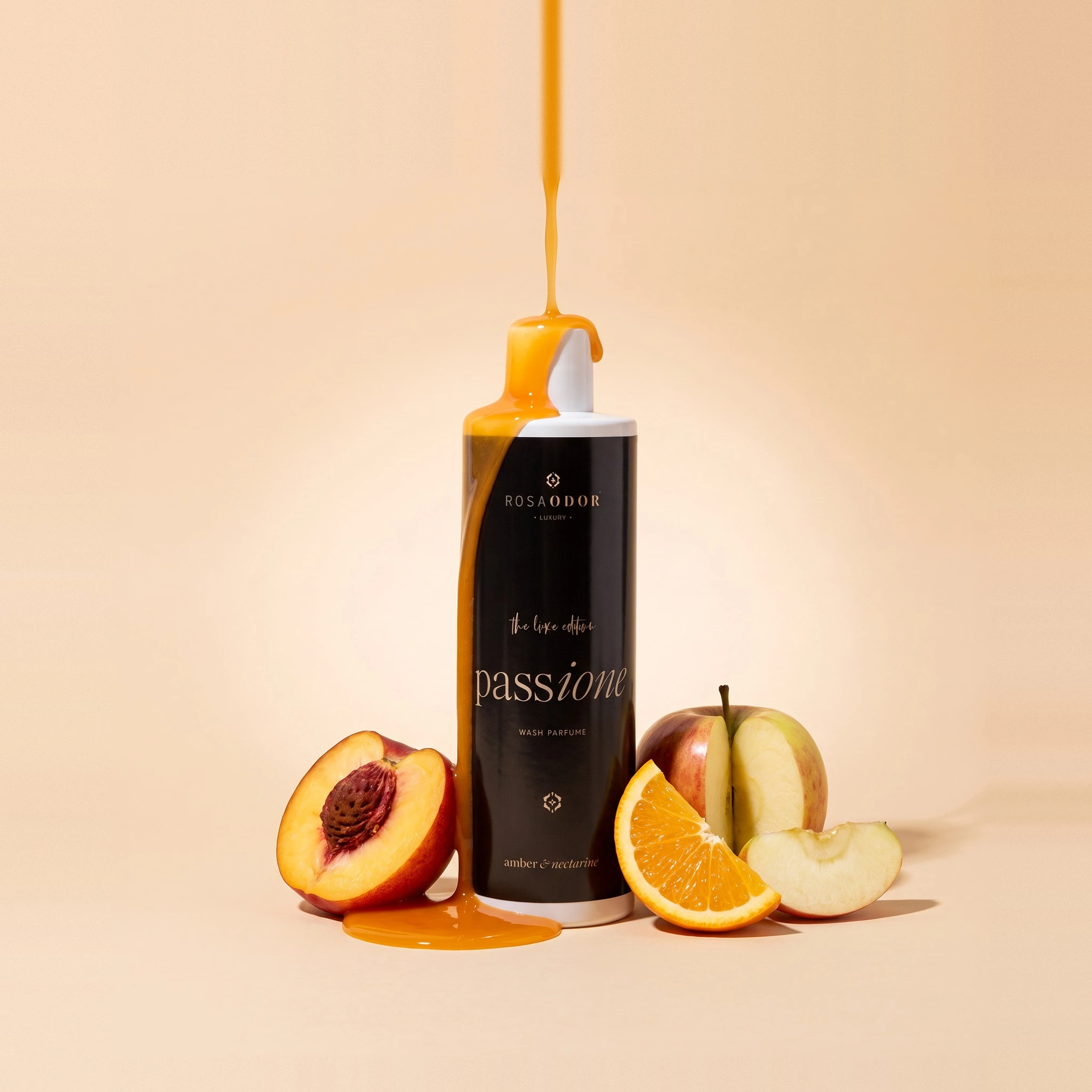Rosaodor Passione wasparfum met nectarine, sinaasappel en perzik
